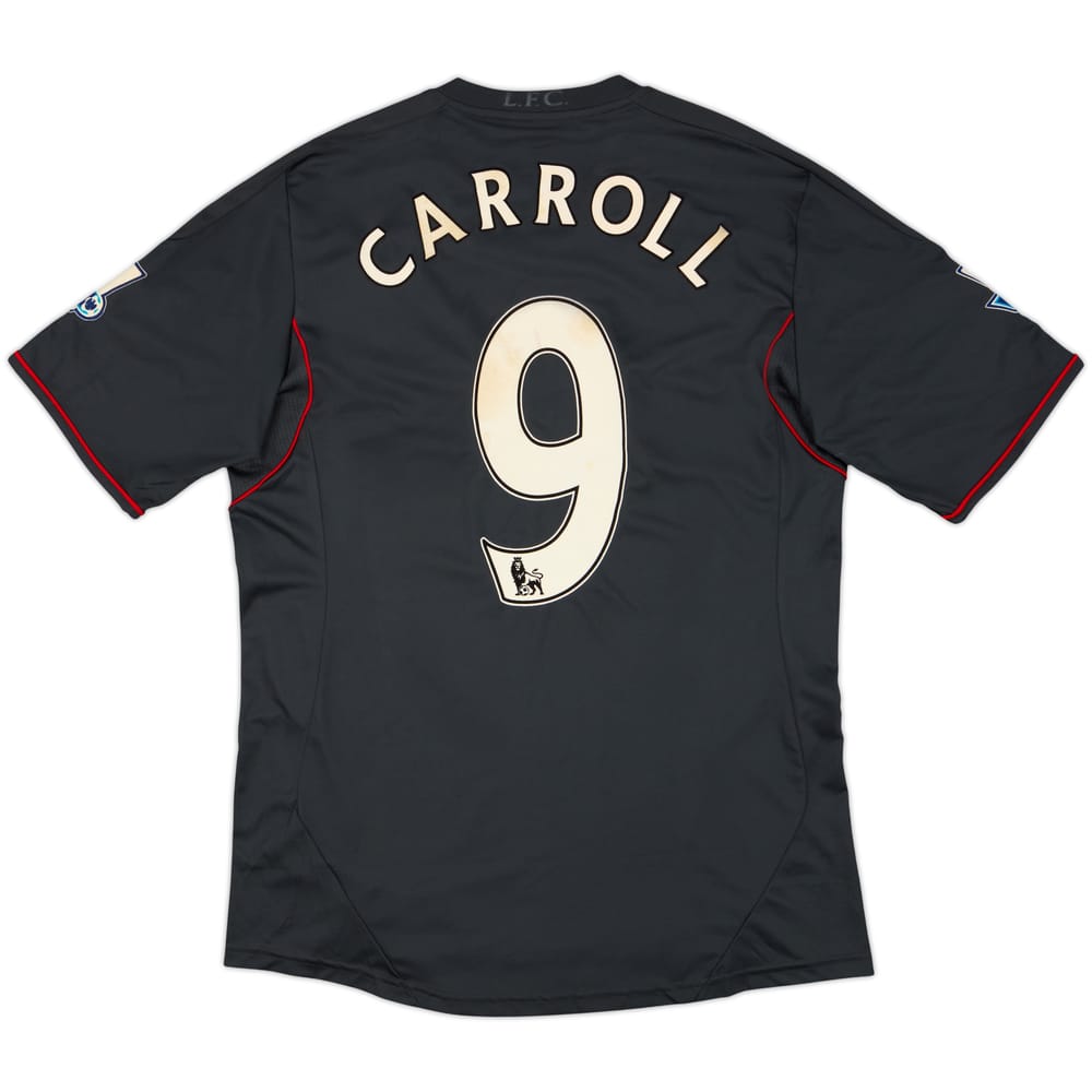2011-12 Liverpool Away Shirt Carroll #9 - 5/10 - (M)