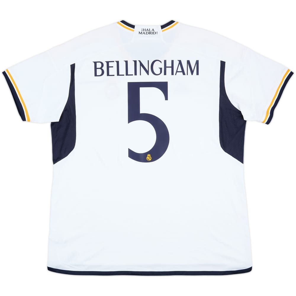 2023-24 Real Madrid Home Shirt Bellingham #5 - 7/10 - (XXL)