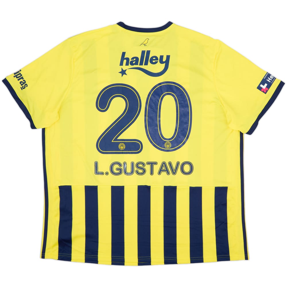 2020-21 Fenerbahce Home Shirt L.Gustavo #20 (3XL)