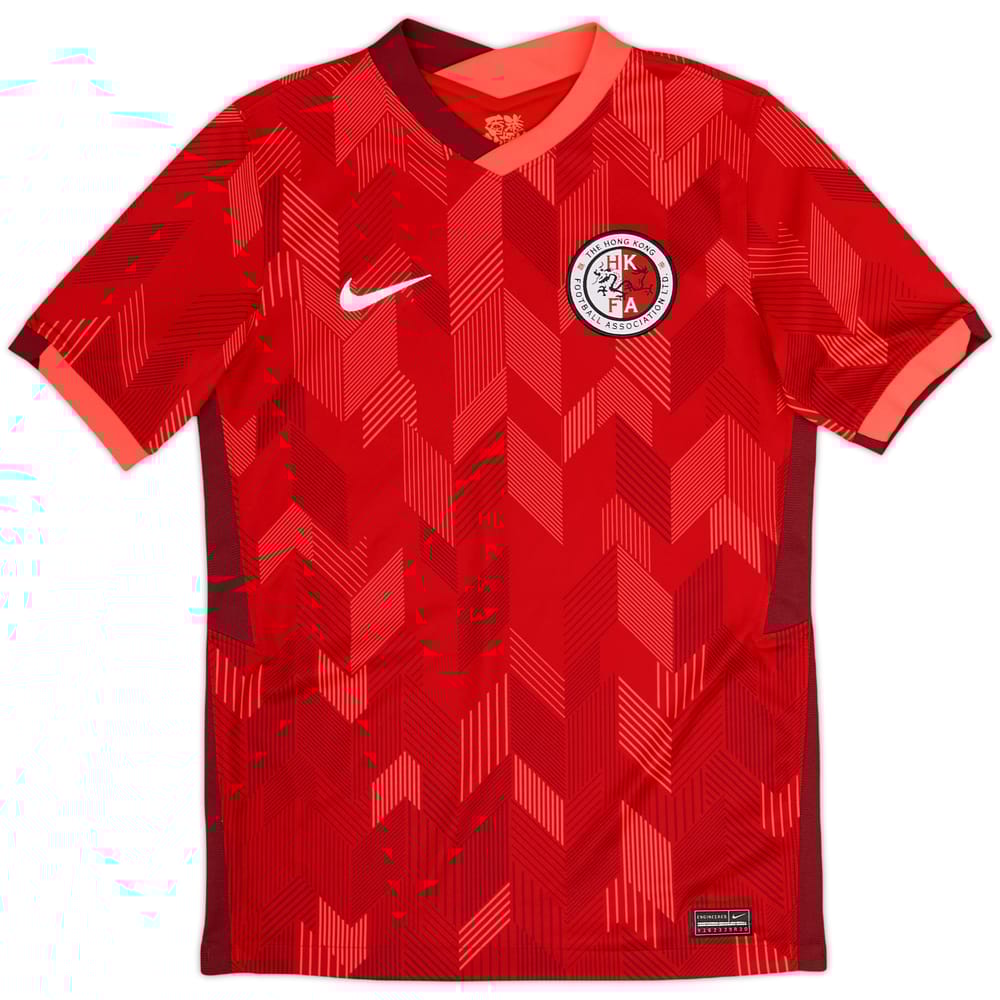 2020-21 Hong Kong Home Shirt - 9/10 - (L.Boys)