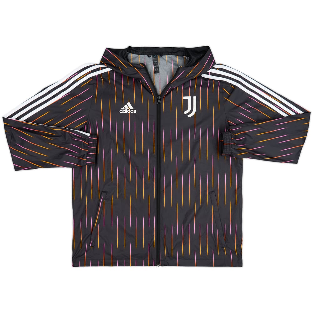 2021-22 Juventus adidas Hooded Track Jacket - 8/10 - (XL)