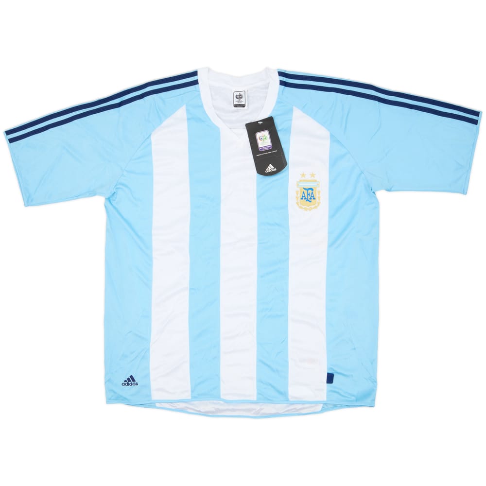 2006 Argentina adidas 'World Cup' T-Shirt (L)