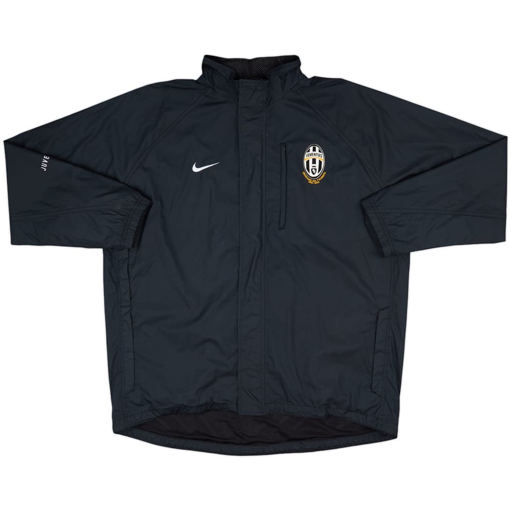 2005-06 Juventus Nike Hooded Rain Jacket - 8/10 - (XL)