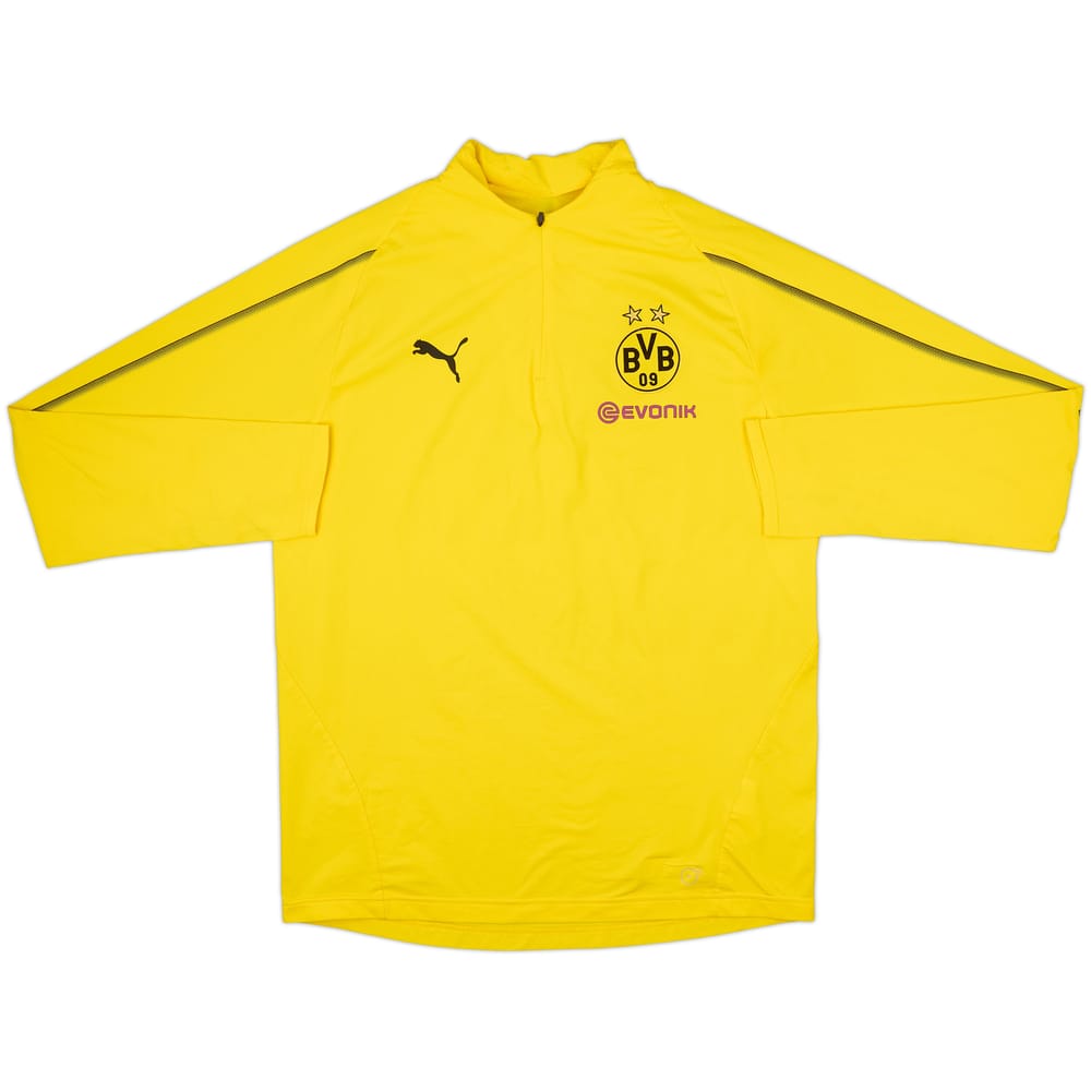 Top de entrenamiento 1/4 Zip Puma del Borussia Dortmund 2018-19 - 8/10 - (L)