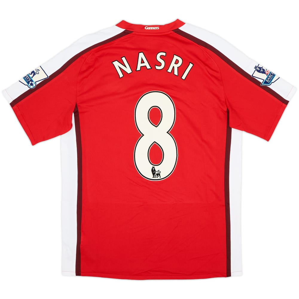 2008-10 Arsenal Home Shirt Nasri #8 - 7/10 - (M)