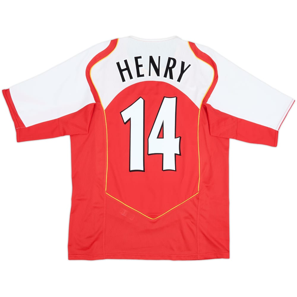2004-05 Arsenal Home Shirt Henry #14 - 8/10 - (L)