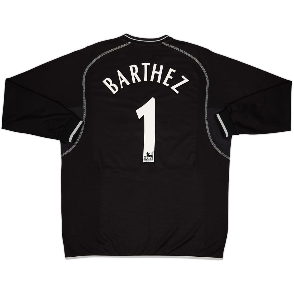 2000-02 Manchester United Camiseta de Arquero Barthez #1 - 8/10 - (XL)