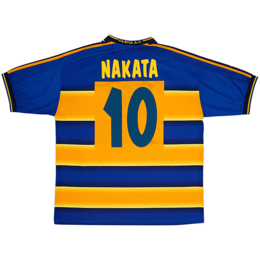 2001-02 Parma Home Shirt Nakata #10 - 7/10 - (L)