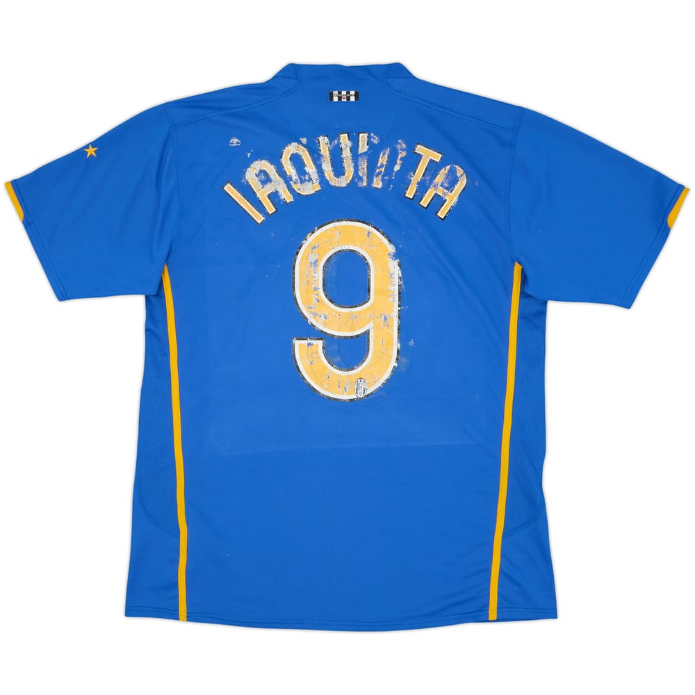 Camiseta de visitante del Juventus 2007-08 Iaquinta #9 - 3/10 - (L)