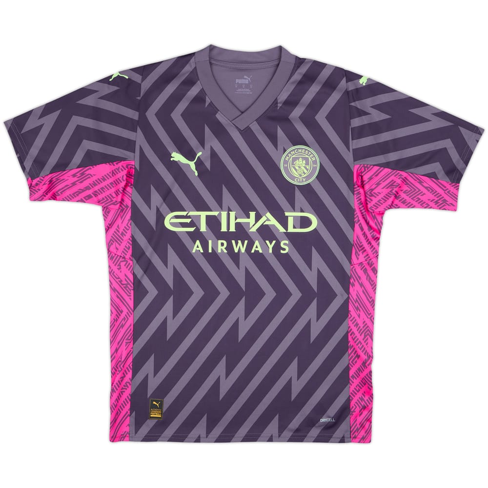 Camiseta de portero S/S del Manchester City 2023-24 - 9/10 - (M)