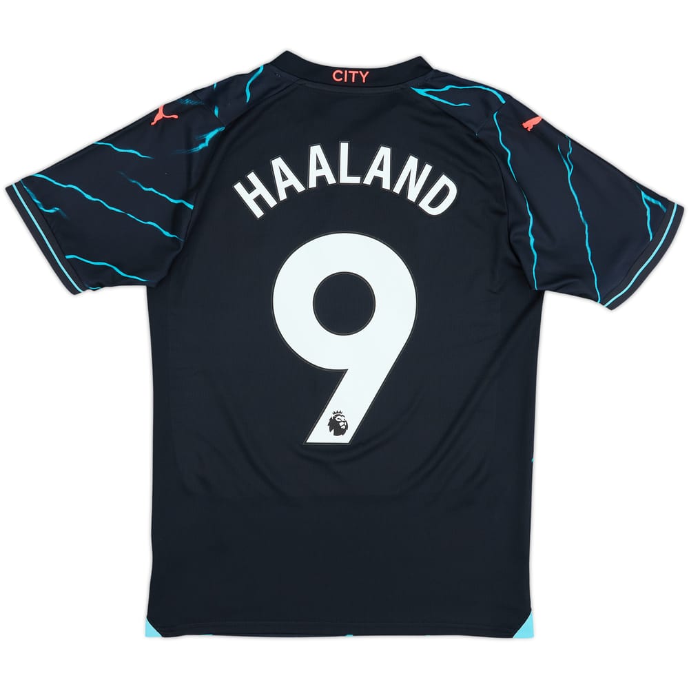 2023-24 Manchester City Third Shirt Haaland #9 - 10/10 - (S)