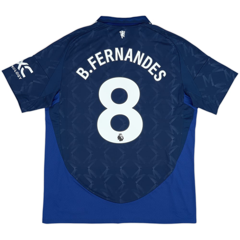 2024-25 Manchester United Away Shirt B.Fernandes #8 - 10/10 - (XL)