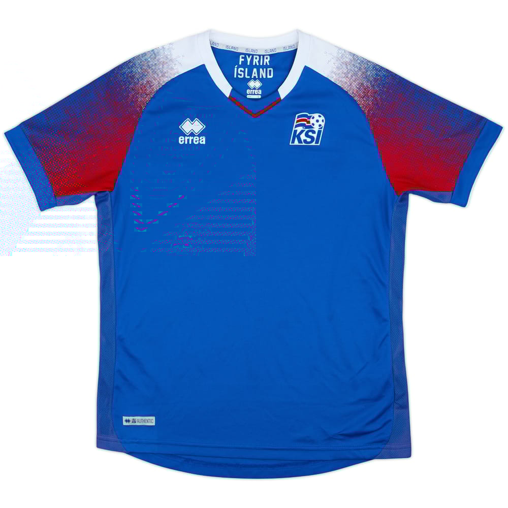 2018-19 Iceland Home Shirt - 8/10 - (L)