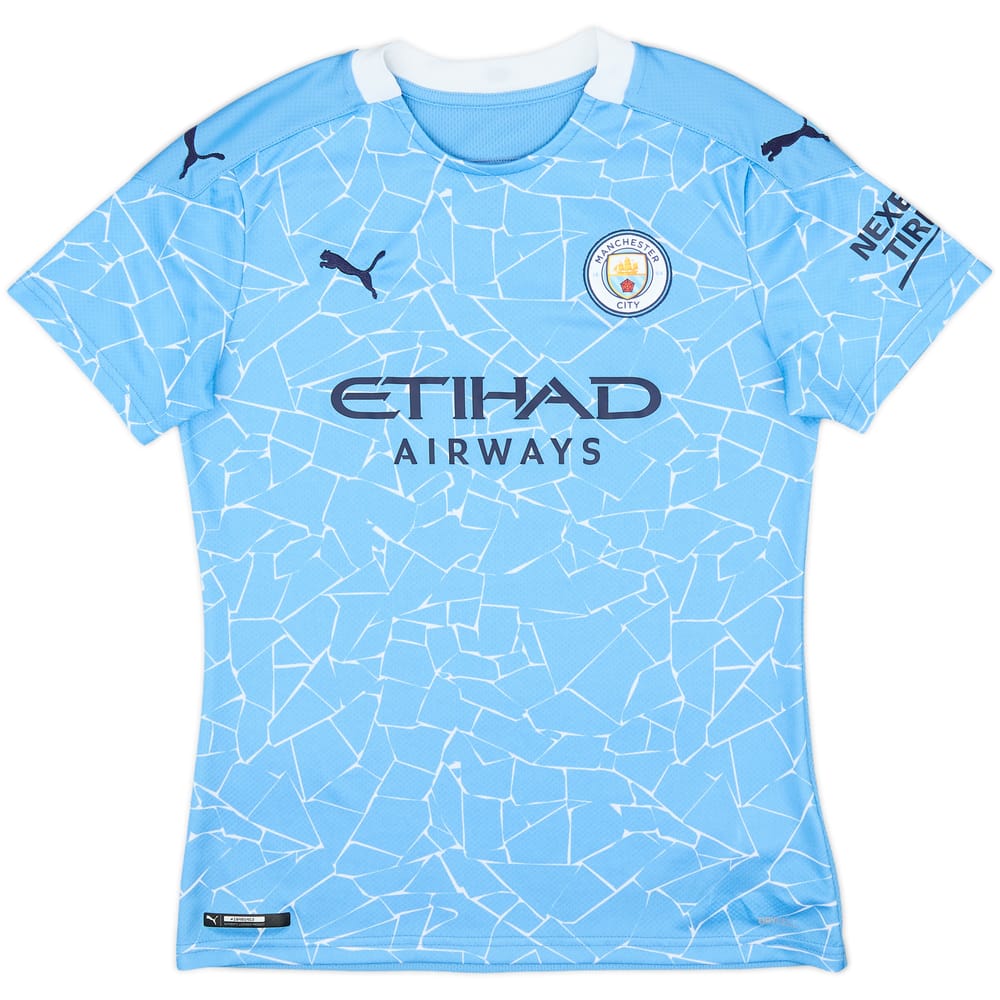 2020-21 Manchester City Camiseta Local - 9/10 - (De Mujer S)