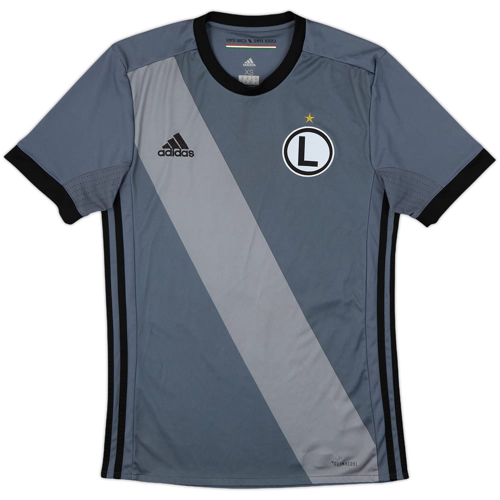 Camiseta de visitante del Legia Warsaw 2017-18 - 9/10 - (XS)