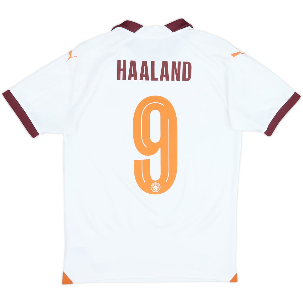 Camiseta de visitante del Manchester City 2023-24 Haaland #9 - 10/10 - (S)