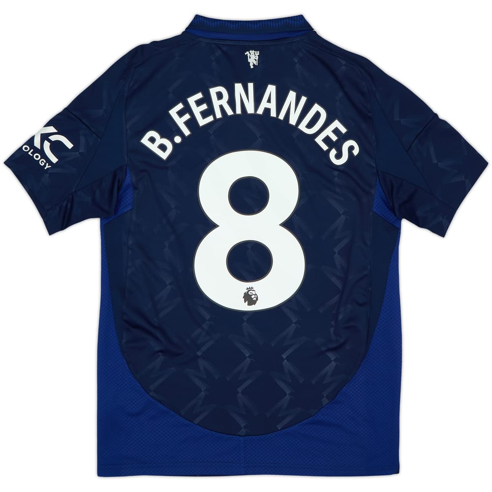 2024-25 Manchester United Away Shirt B.Fernandes #8 - 10/10 - (S)