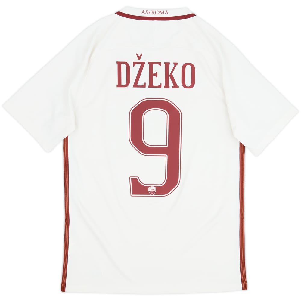 2016-17 Roma Away Shirt Dzeko #9 - 6/10 - (S)