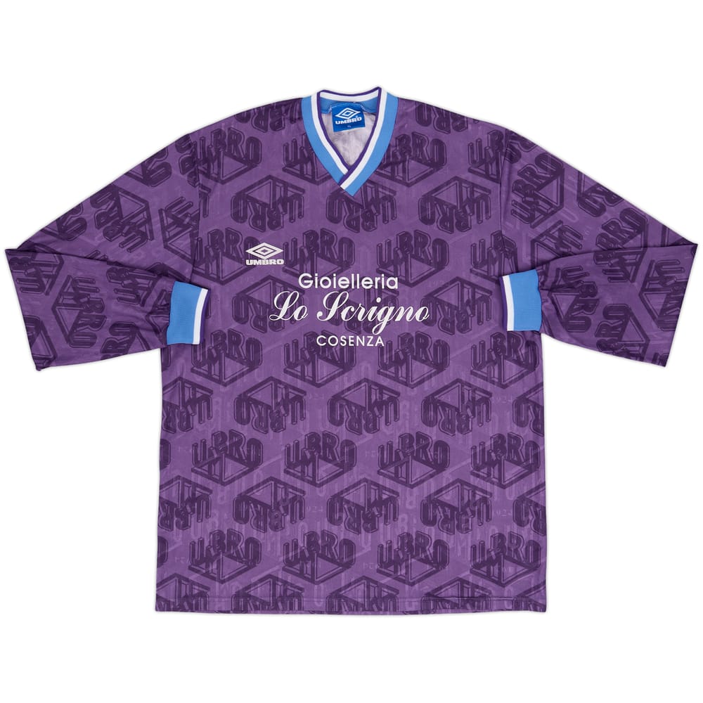 1990s Umbro Template L/S Shirt #4 - 9/10 - (XL)