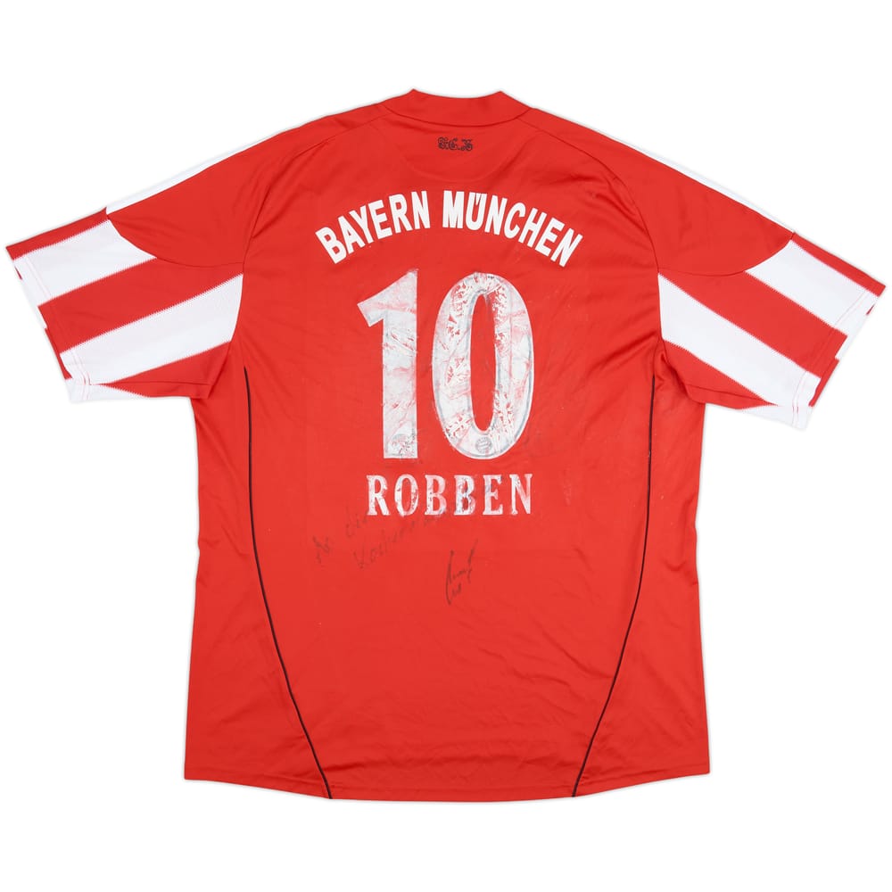 2010-11 Bayern Munich Home Shirt Robben #10 - 4/10 - (XXL)