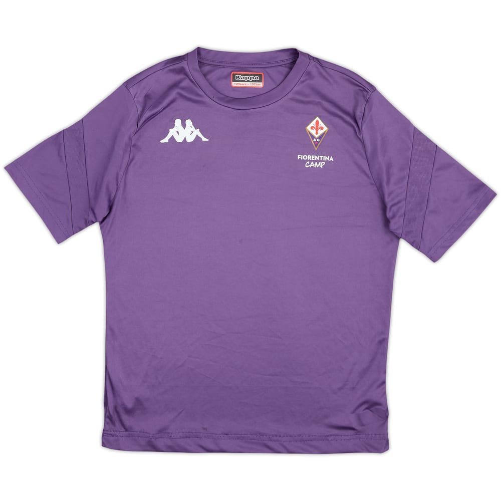2020-21 Fiorentina Camp Kappa Training Shirt - 8/10 - (M.Boys)