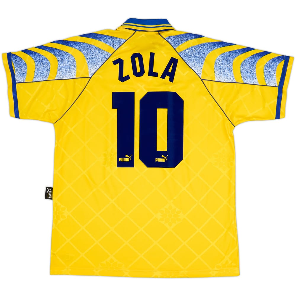1995-96 Parma Third Shirt Zola #10 - 8/10 - (XL)