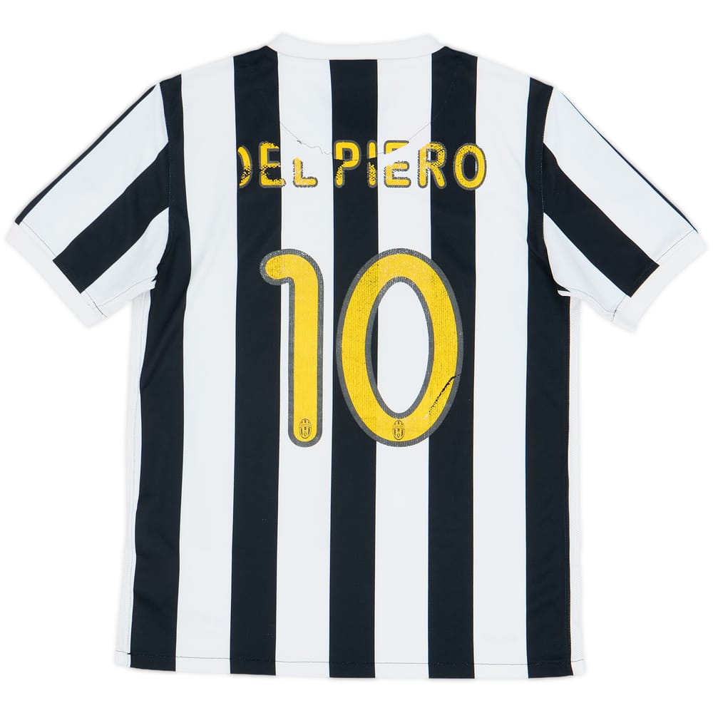 2009-10 Juventus Home Shirt Del Piero #10 - 4/10 - (L.Boys)