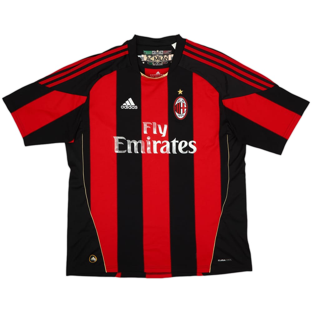 2010-11 AC Milan Home Shirt - 5/10 - (XL)