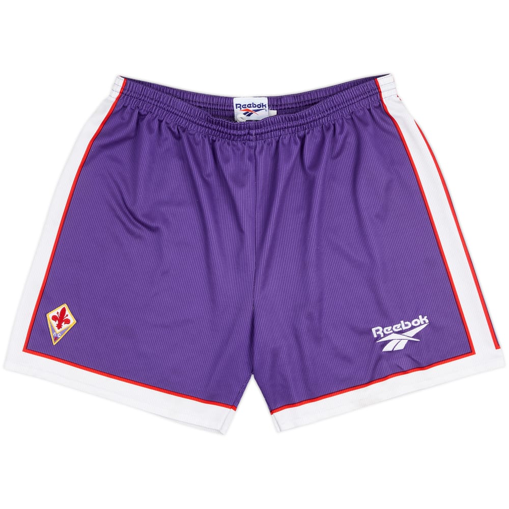 1996-97 Fiorentina Home Shorts - 8/10 - (L)
