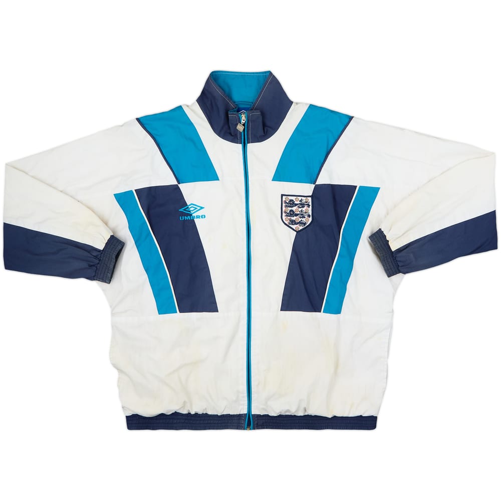 1995-97 England Umbro Track Jacket - 5/10 - (L)