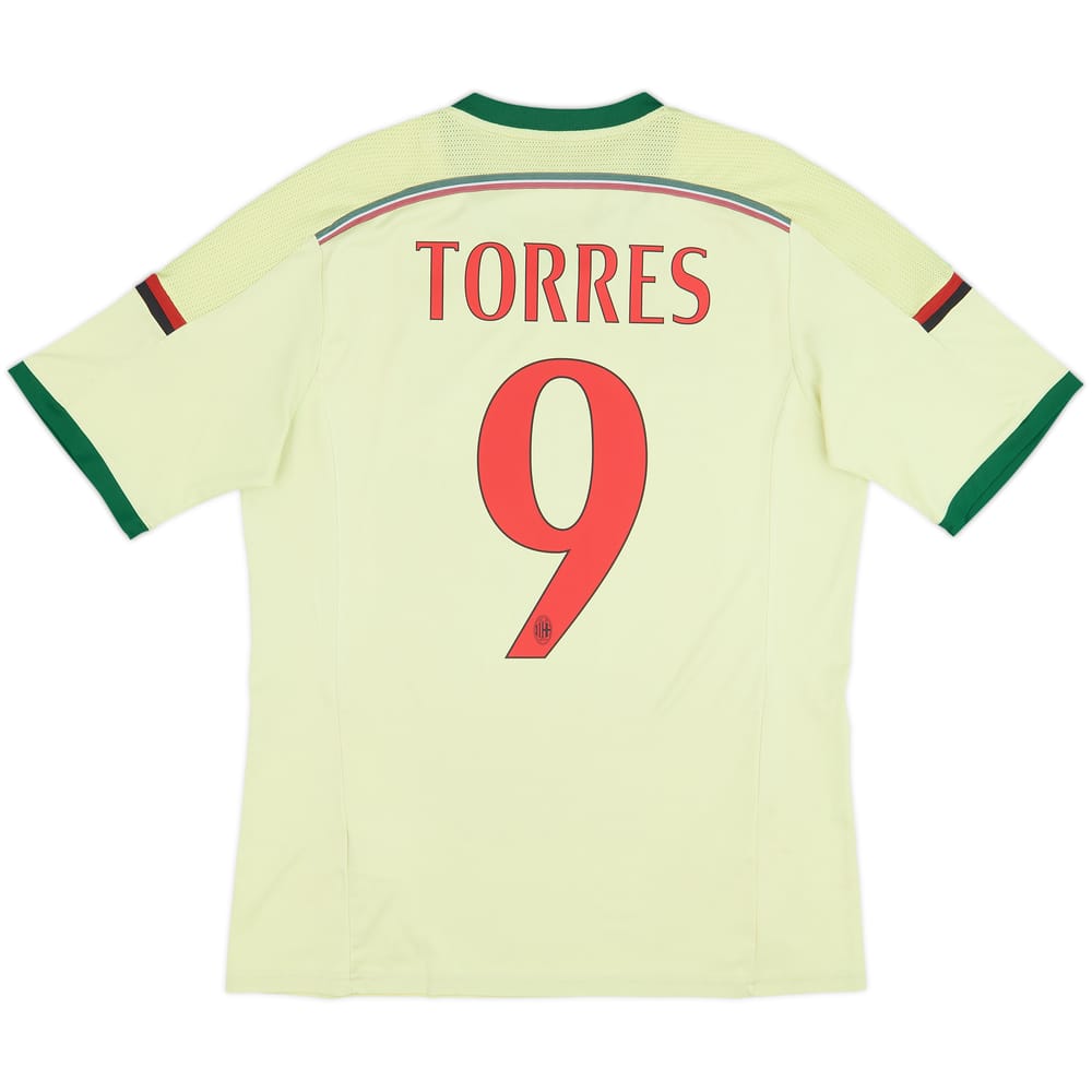 2014-15 AC Milan Third Shirt Torres #9 - 5/10 - (L)