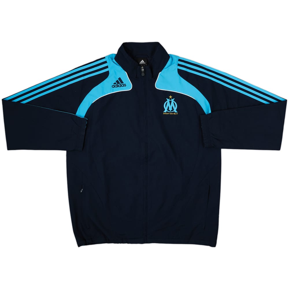 2008-09 Olympique Marseille adidas Track Jacket - 8/10 - (L/XL)