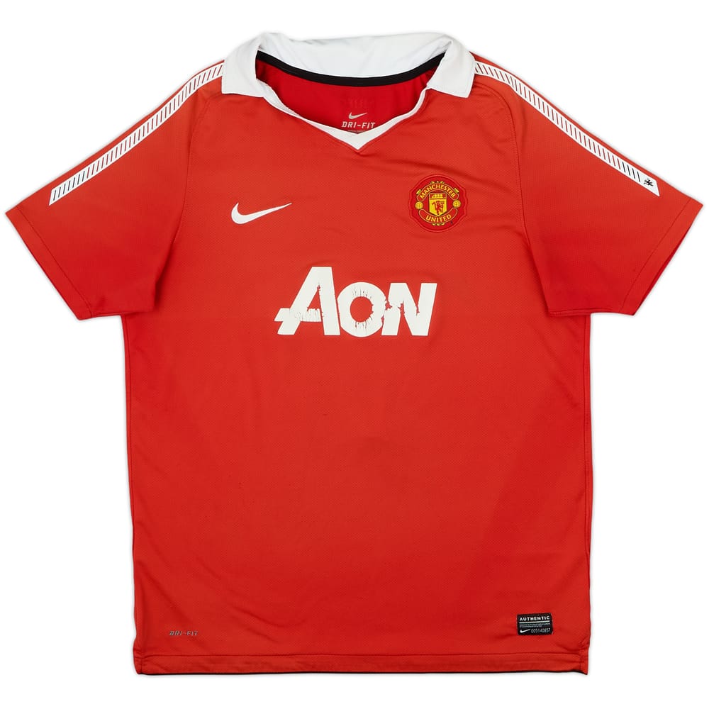 2010-11 Manchester United Home Shirt - 4/10 - (XL.Boys)