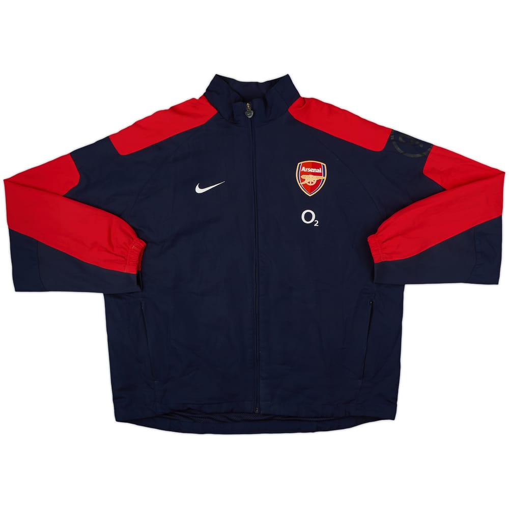 2005-06 Arsenal Nike Track Jacket - 8/10 - (L)