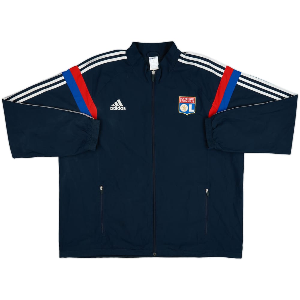 2014-15 Lyon adidas Track Jacket - 7/10 - (XXL)