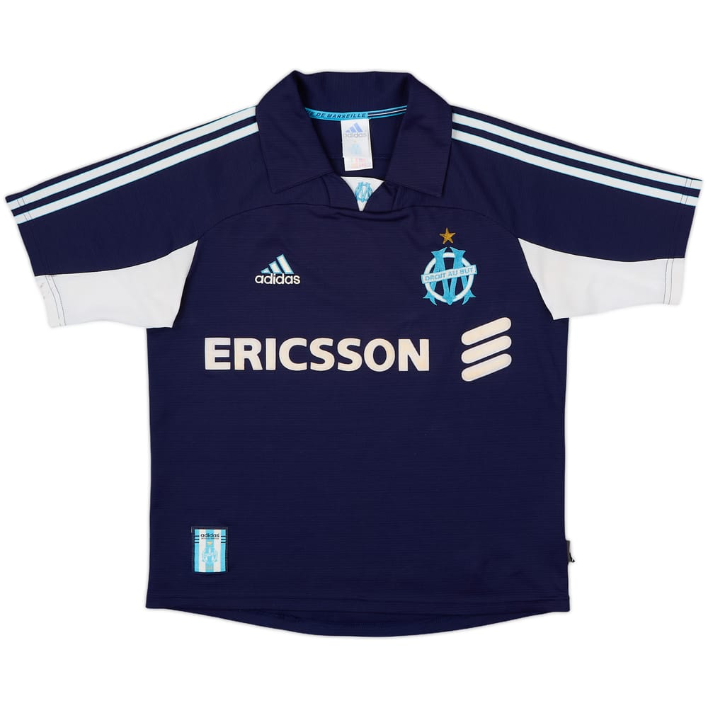 1999-00 Olympique Marseille Away Shirt - 8/10 - (Y)