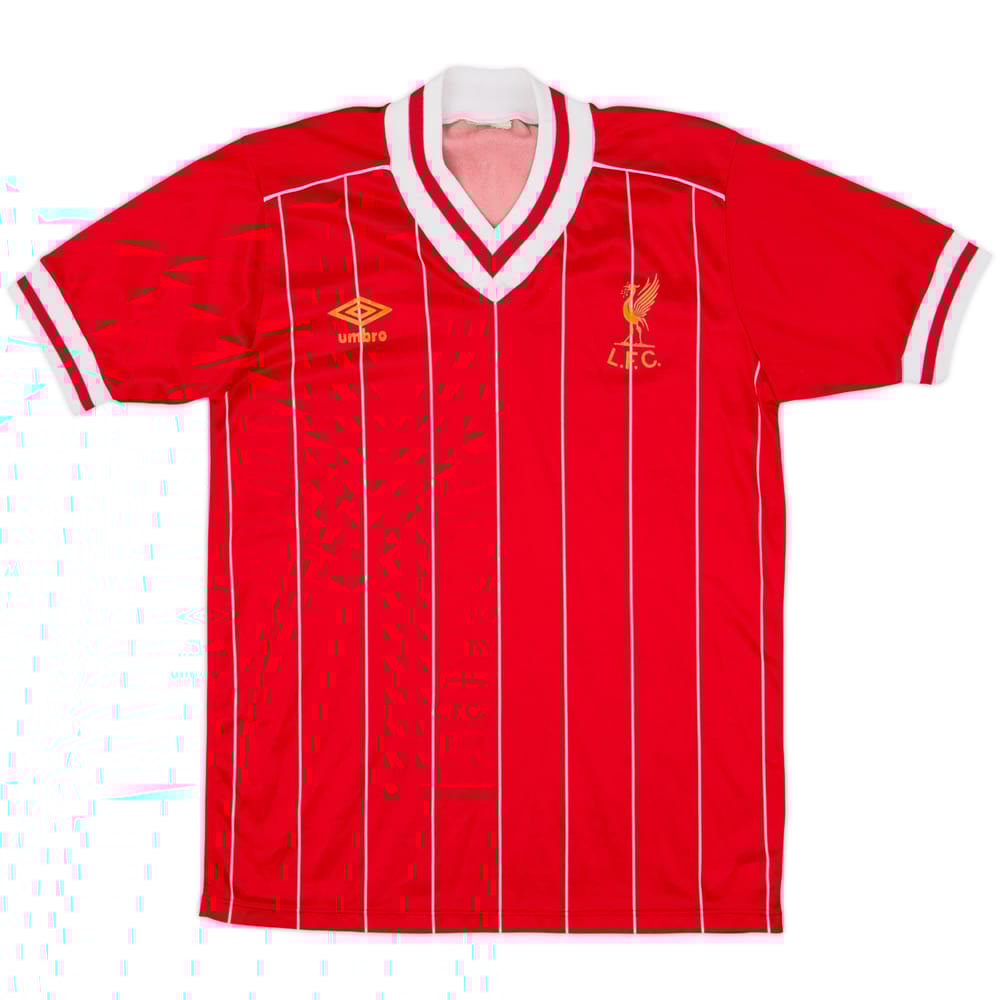 1982-85 Liverpool Home Shirt - 9/10 - (S)