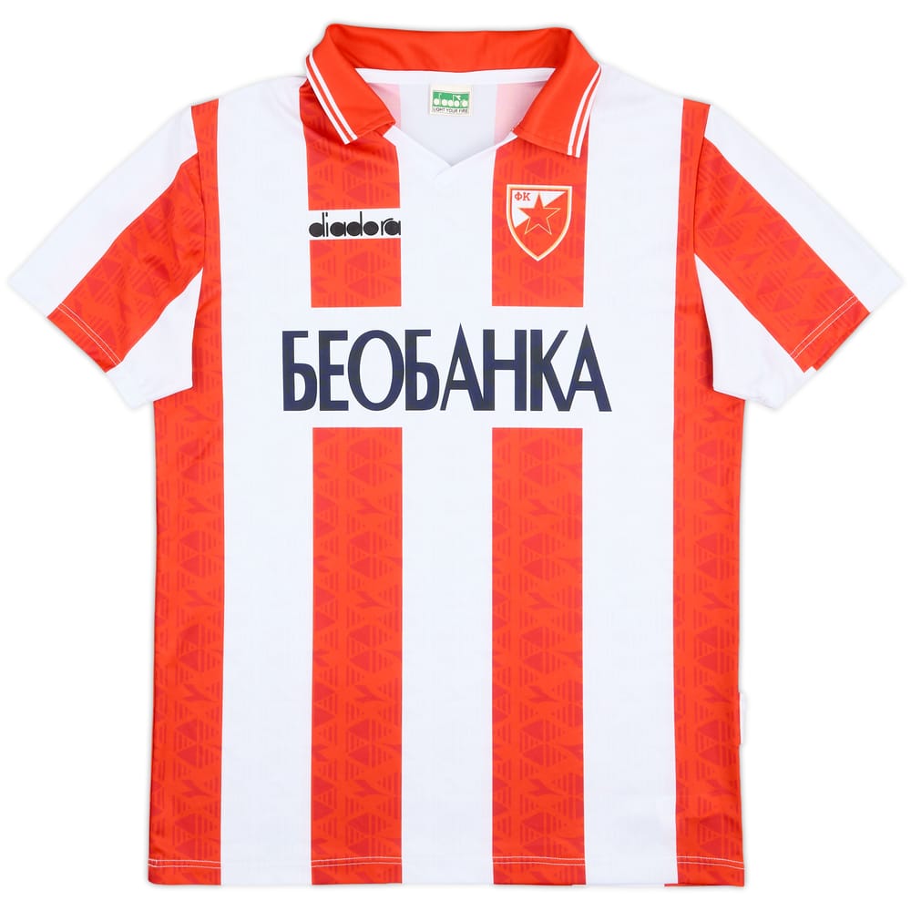 1994-95 Red Star Belgrade Home Shirt - 9/10 - (S)