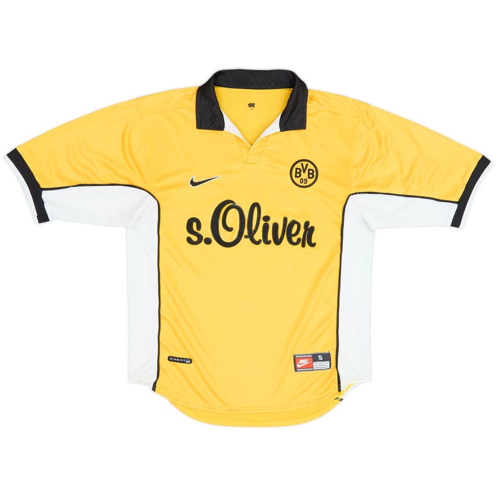 1998-00 Borussia Dortmund Home Shirt - 5/10 - (S)