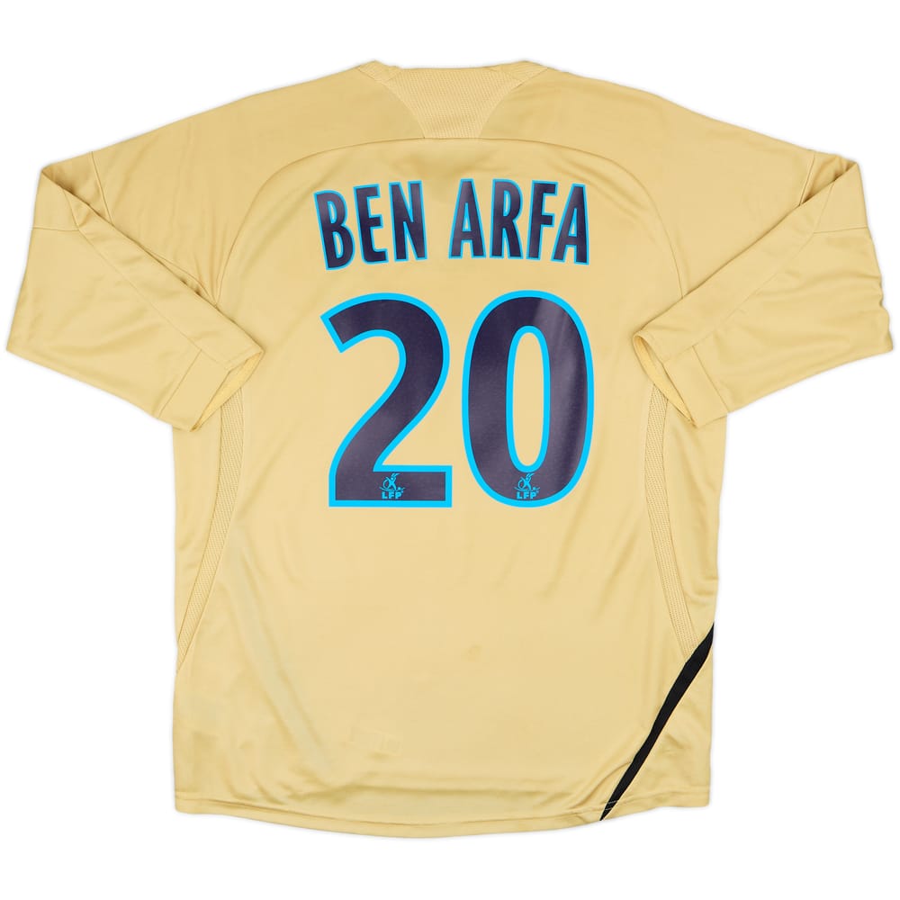 2008-09 Olympique Marseille Third Shirt Ben Arfa #20 - 8/10 - (M)