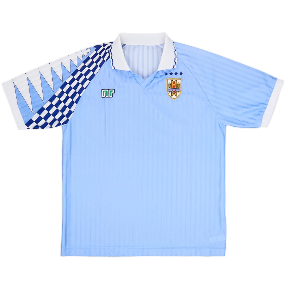 1992-95 Uruguay Home Shirt - 9/10 - (XL)