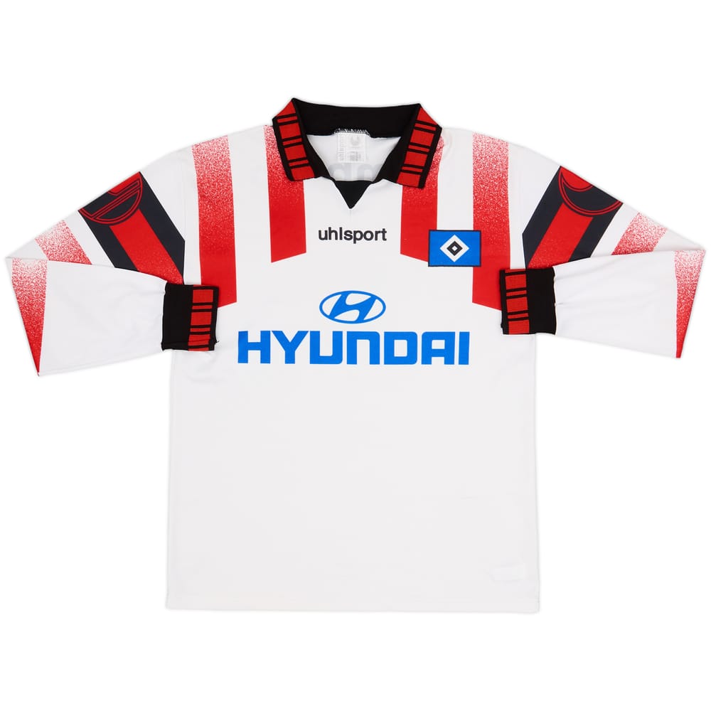 1995-96 Hamburg Home L/S Shirt - 8/10 - (M)