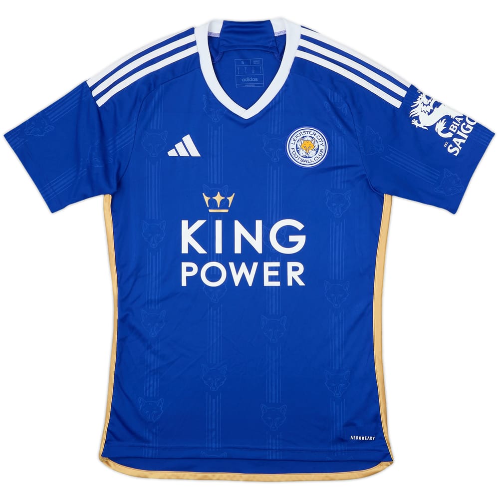 2023-24 Leicester Home Shirt - 6/10 - (S)
