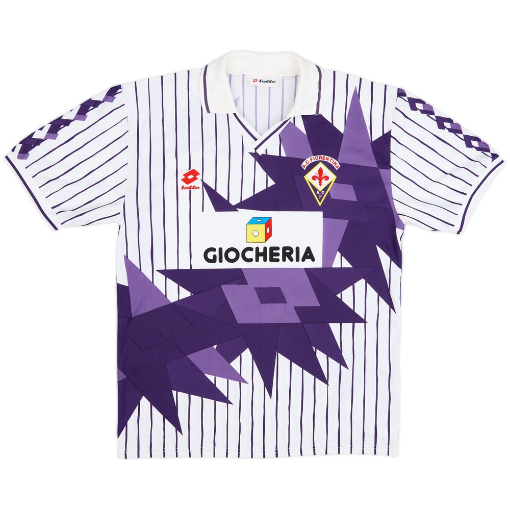 1991-92 Fiorentina Away Shirt - 9/10 - (XL)