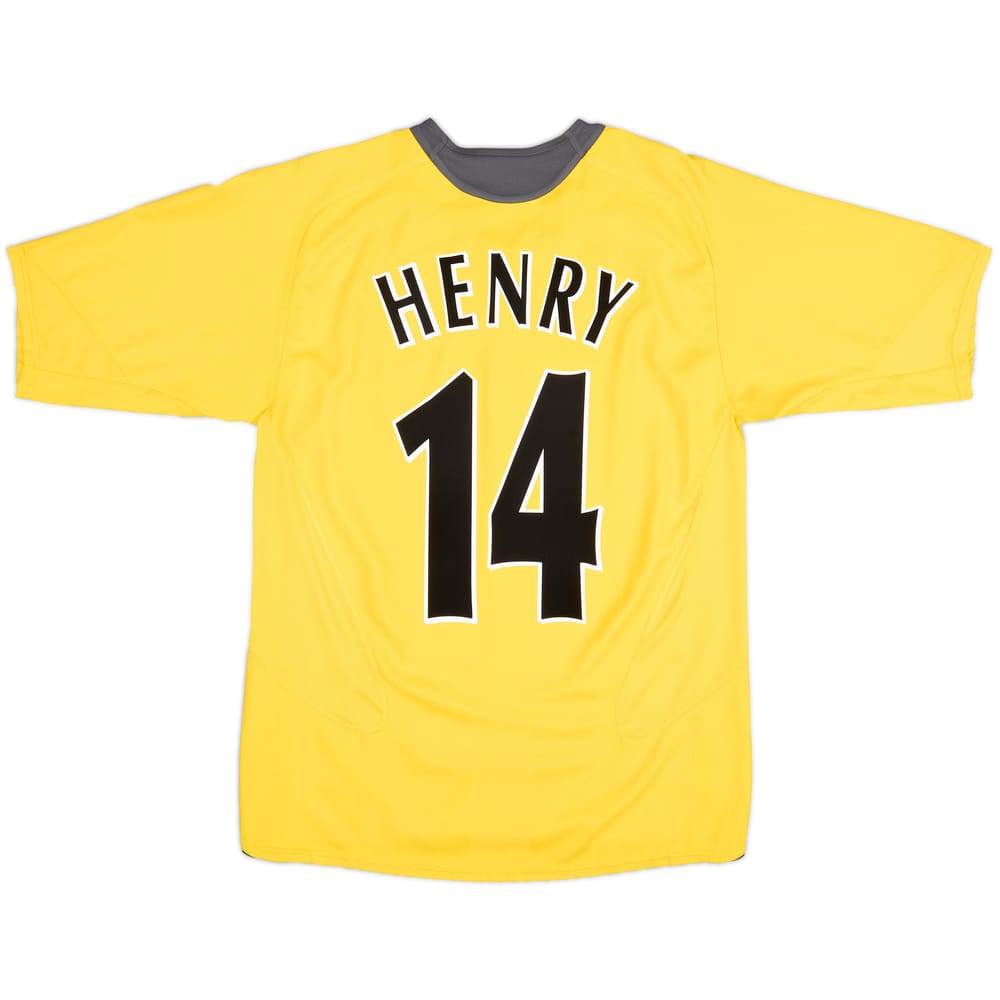 2005-06 Arsenal Visitante Camiseta Henry #14 - 6/10 - (M)