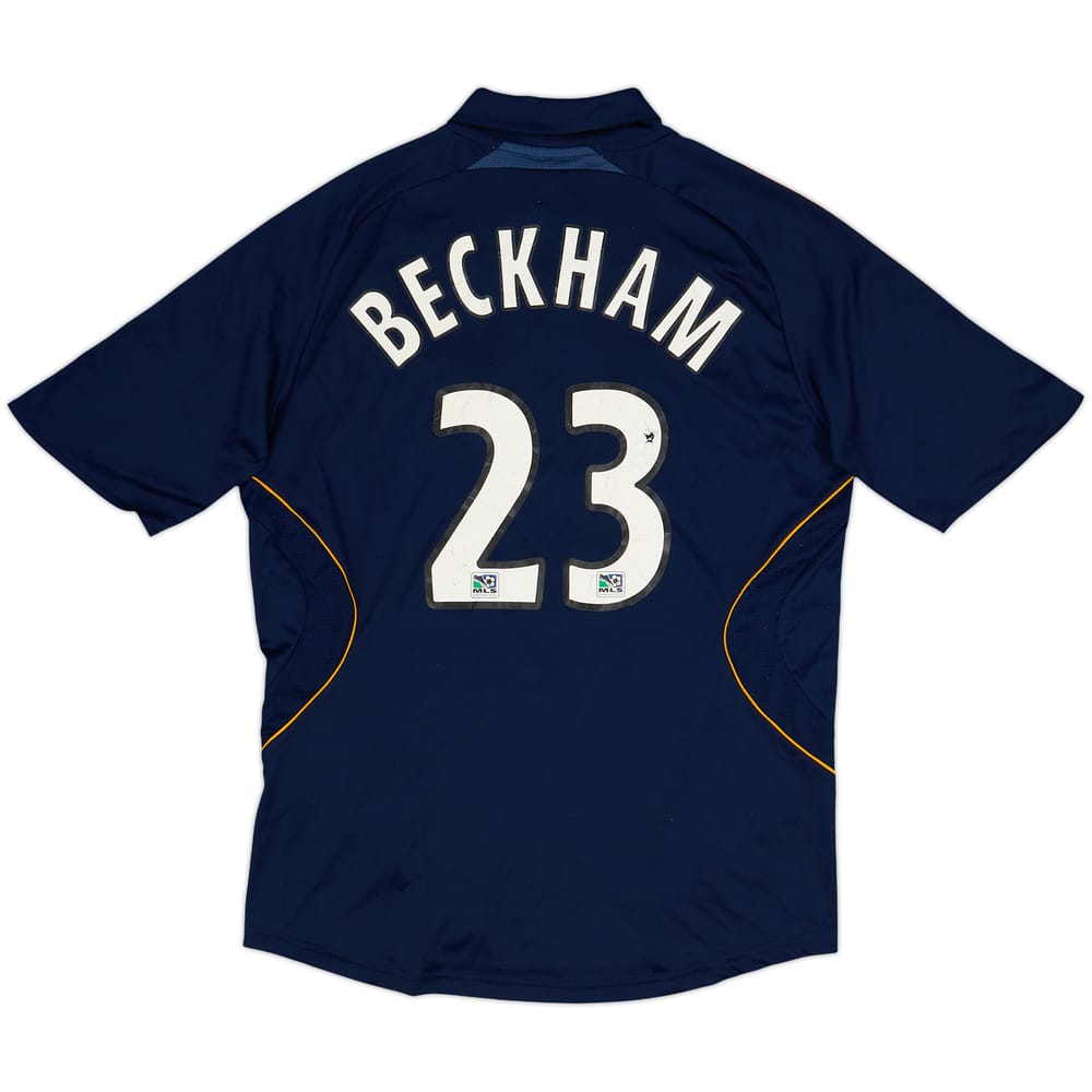 2007-08 LA Galaxy Away Shirt Beckham #23 - 4/10 - (L)