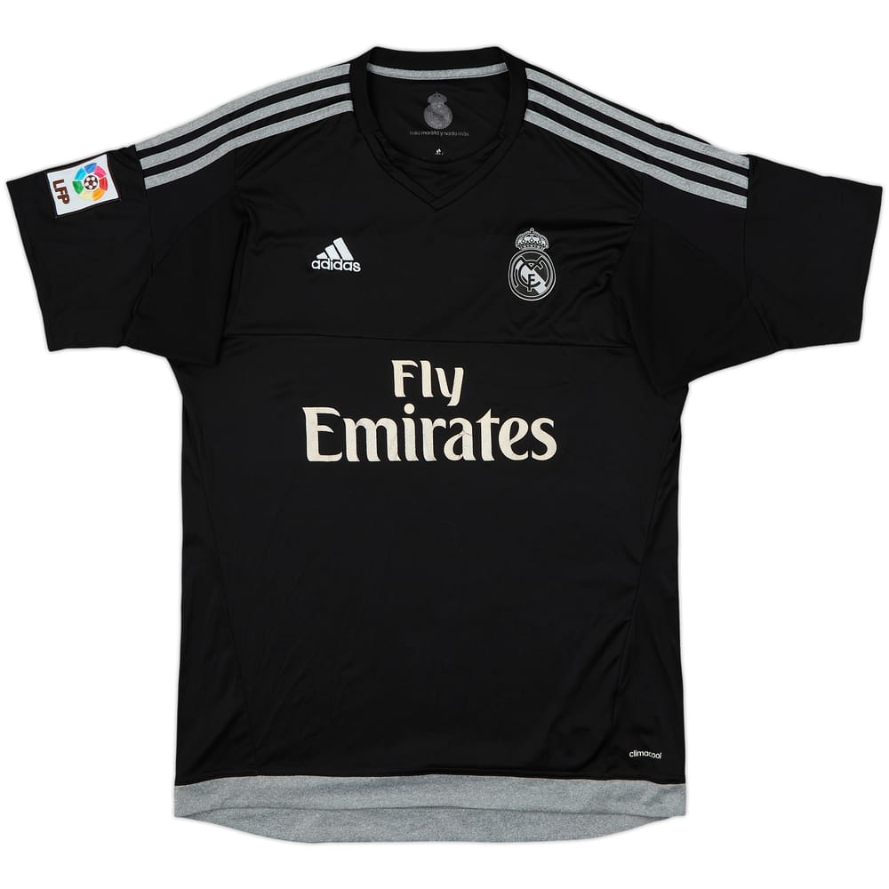 2015-16 Real Madrid GK S/S Shirt - 5/10 - (M)