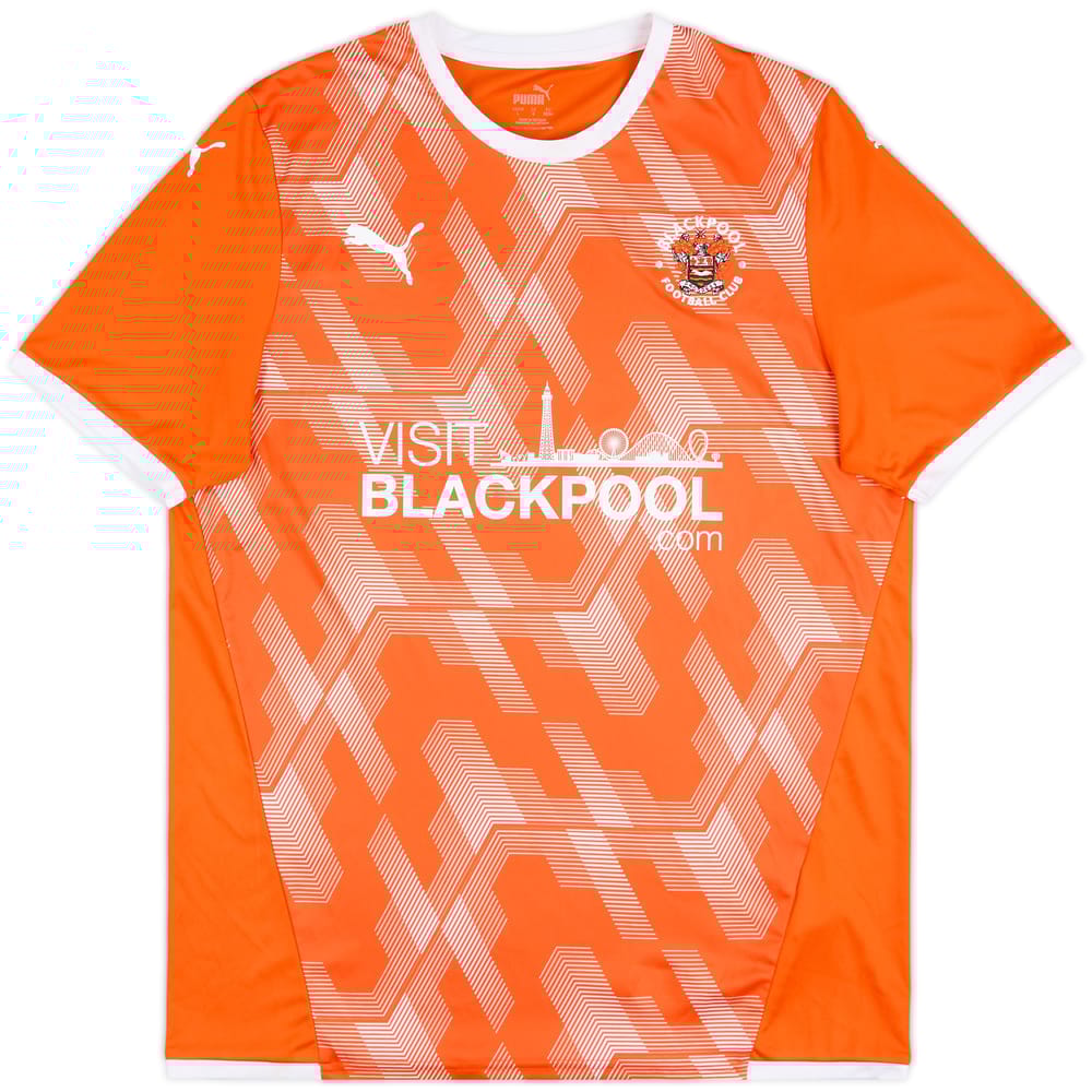 2021-22 Blackpool Home Shirt - 10/10 - (L)