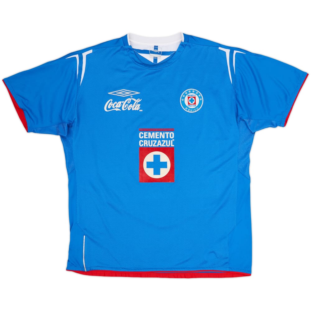 Camiseta de local de Cruz Azul 2004-05 - 8/10 - (L)