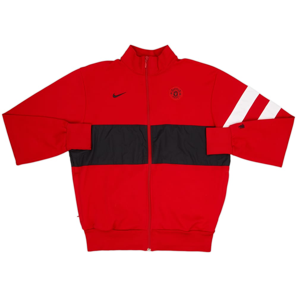 2009-10 Manchester United Nike Track Jacket - 8/10 - (L)
